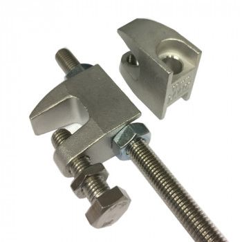M8 STAINLESS STEEL PREMIER FLANGE CLAMPS