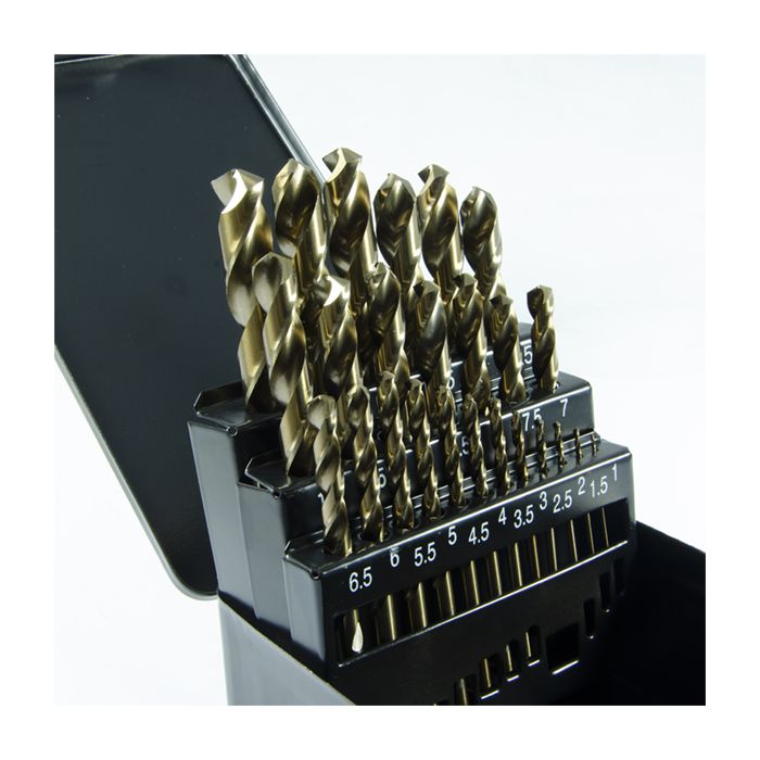 Jefferson M35 25 Piece Cobalt Drill Bit Set