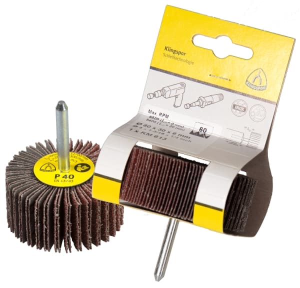 KM 613 Small abrasive mop for Stainless steel, Metals