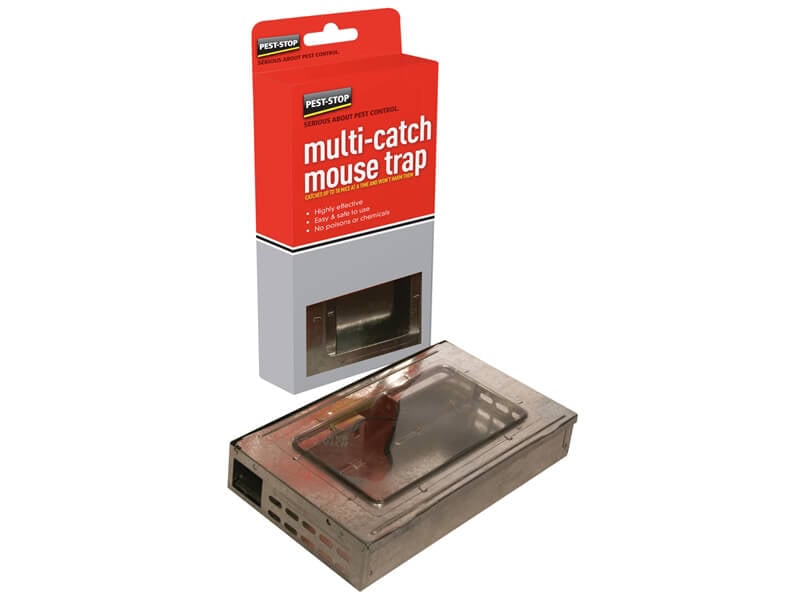 Multi-Catch Humane Mouse Trap Metal